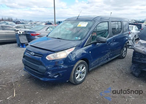 2014 Ford Transit Connect Xlt из США, поврежденный, VIN NM0GS9F79E1154528